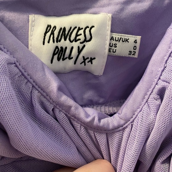Princess Polly Light Purple Midi  Dress - Picture 4 of 4